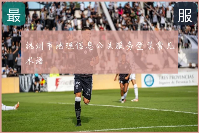 杭州市地理信息公共服务登录常见术语